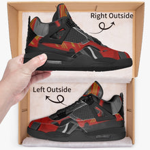 Load image into Gallery viewer, Ventru-Styles AJ4 Basketball Sneakers -Black Sole (red Flame)