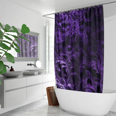 3d Skull Quick-drying Shower Curtain