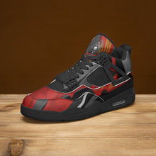 Load image into Gallery viewer, Ventru-Styles AJ4 Basketball Sneakers -Black Sole (red Flame)