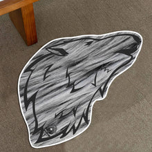 Load image into Gallery viewer, Ventru-Styles Wolf Shaped Carpet