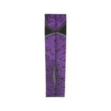 Load image into Gallery viewer, Black and Purple Corset Style Arm Sleeves (Set of Two)