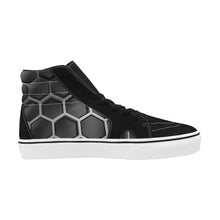 Load image into Gallery viewer, Hex wave Grey Men&#39;s High Top Skateboarding Shoes