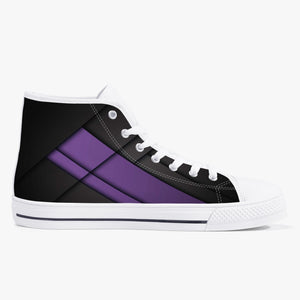 Ventru-Styles Classic High-Top Canvas Shoes - White or Black