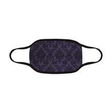 Load image into Gallery viewer, Purple floral Mouth Mask