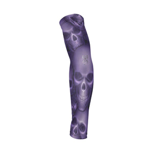 Purple skulls Arm Sleeves (Set of Two)