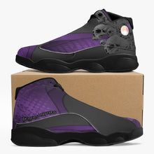 Load image into Gallery viewer, Ventru-Styles (Grey Skulls) High-Top Leather Basketball Sneakers