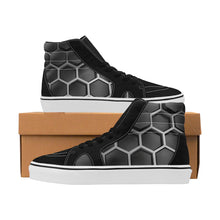 Load image into Gallery viewer, Hex wave Grey Men&#39;s High Top Skateboarding Shoes