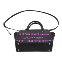 Load image into Gallery viewer, Witches do it better purple Classic Shoulder Handbag