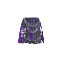 Load image into Gallery viewer, Ventru-Styles Mini Skating Skirt Corset Style Print