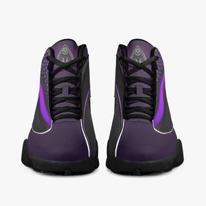 Ventru-Styles High-Top Leather Basketball Sneakers