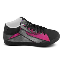 Load image into Gallery viewer, Pink abstract owl VS Men&#39;s Chukka Canvas Shoes