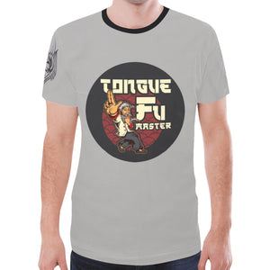 Tongue Fu New All Over Print T-shirt for Men