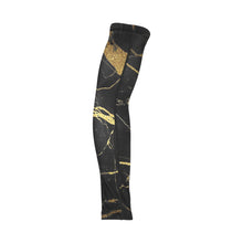 Load image into Gallery viewer, Gold lightning &amp; Black Arm Sleeves (Set of Two)