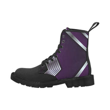 Load image into Gallery viewer, Ventru-Styles Purple Geometric Boots