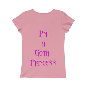 Goth Alice Girls Princess Tee