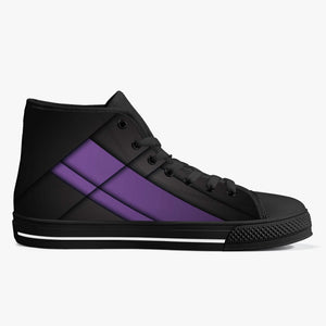 Ventru-Styles Classic High-Top Canvas Shoes - White or Black